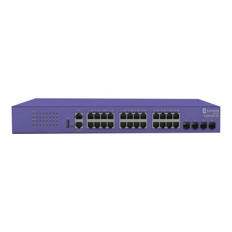 X435-24P-4S Premium Gigabit Ethernet Switch for Enhanced Network Reliability Extreme Xos