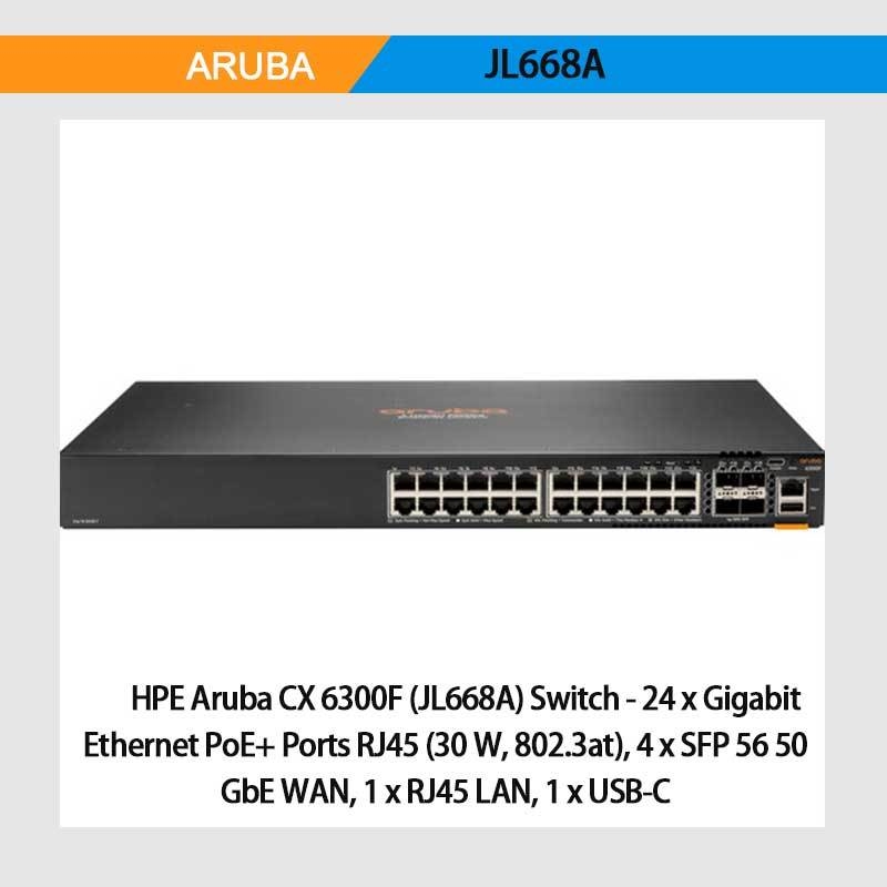 Aruba Cx 6300f Switch Jl668A Enterprise Switches Original Genuine Genuine Brand New Enterprise Switch