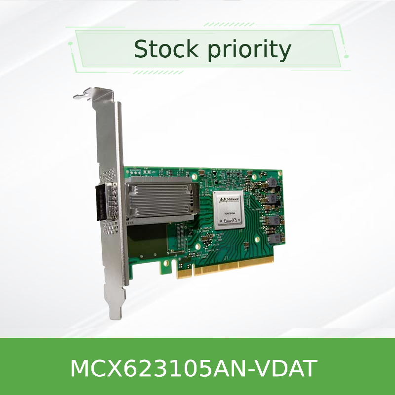 ConnectX-6 DX EN Interface بطاقة شبكة Mellanox MCX623105AN-VDAT 100GbE Dual Port QSFP56
