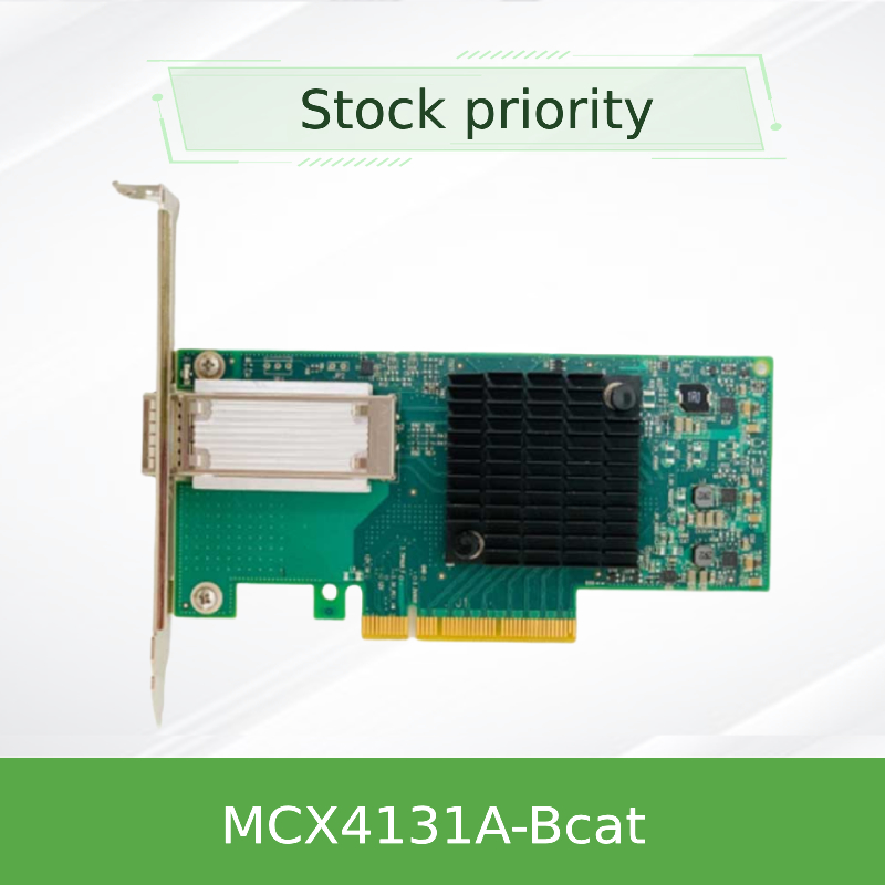 بطاقة شبكة ميلانوكس الجديدة الأصلية Nvidia Adapter MCX4131A-Bcat Connectx-4 Infiniband