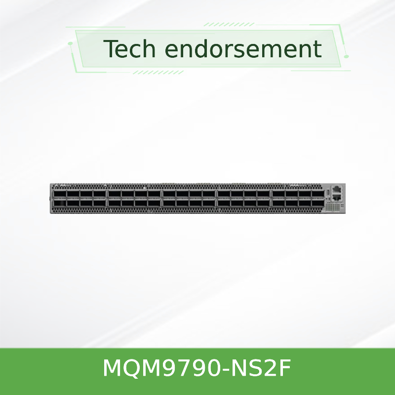 MQM9790-NS2F ((920-9B210-00FN-0D0) Mellanox Network Switch P2C تدفق الهواء 64 منفذ NDR 32 منفذ OSFP غير مدير