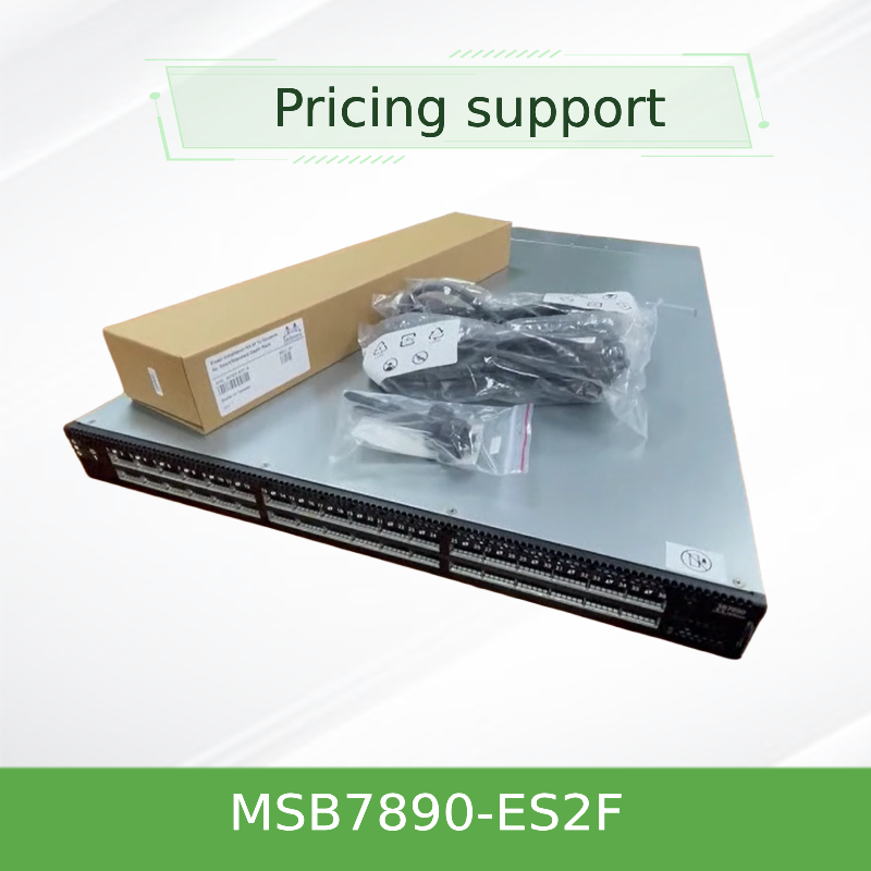 IB 2 Based EDR 1U Mellanox Network Switch 36 QSFP28 Ports MSB7890-ES2F