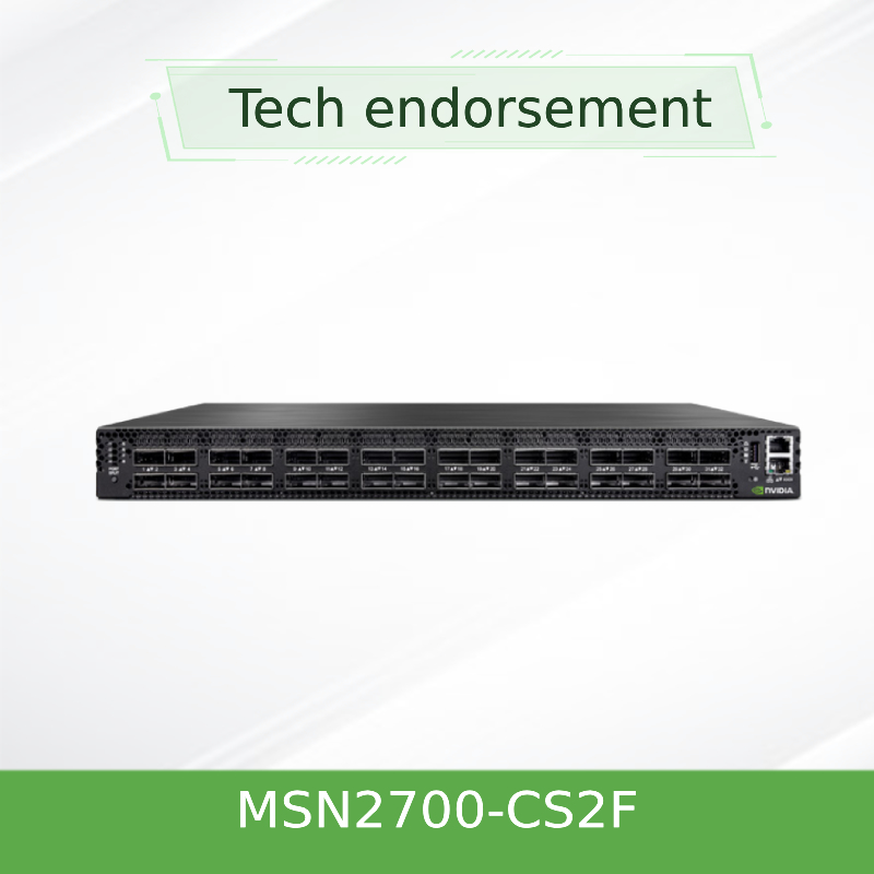 ODM SN2700 Mellanox Network Switch MSN2700-CS2F 100GbE 1U 32 QSFP28 Ports