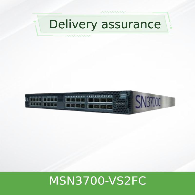 2 AC PSUs ميلانوكس Open Network Switch Cumulus Linux Switch MSN3700-VS2FC 200GbE 1U