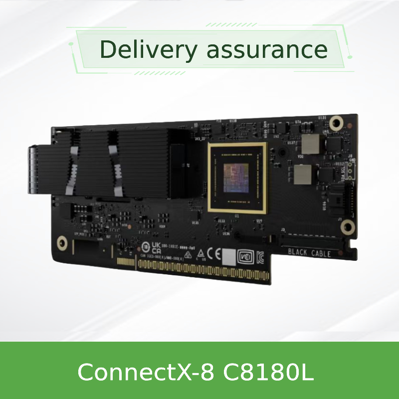 بطاقة شبكة Mellanox جديدة محول Nvidia الأصلي C8180 Lpartner مبرد 900-9X81e-00ex-SL0s