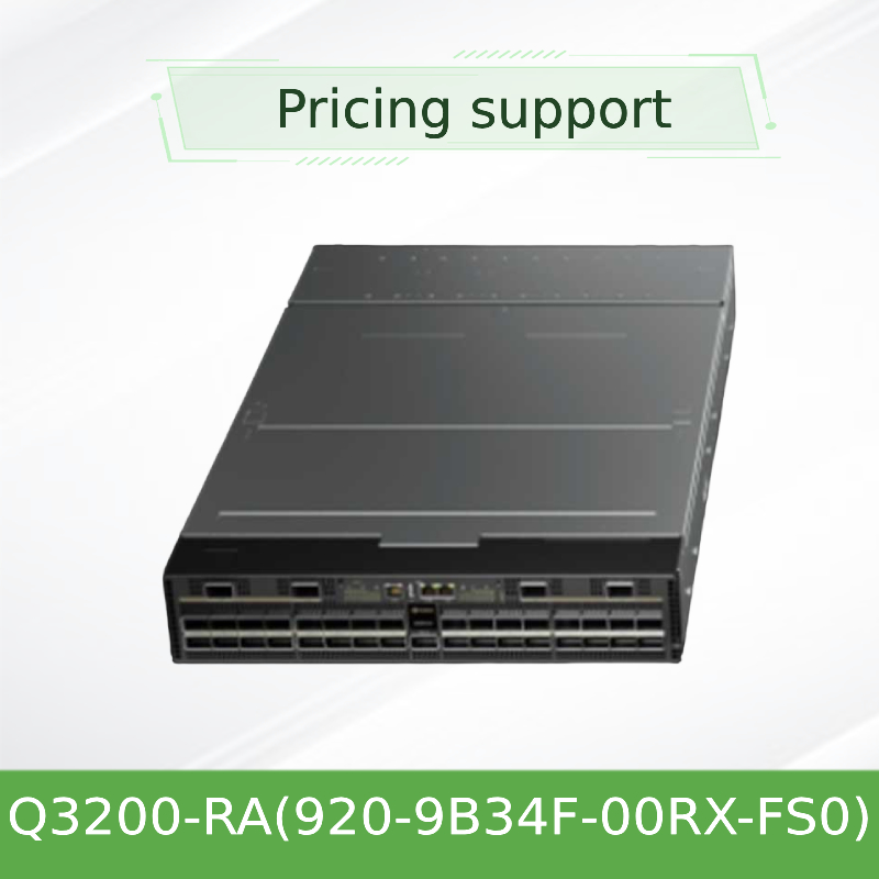 مفاتيح انفني باند XDR متجاورة قائمة على Nvidia Q3200-Ra Quantum-3 مع دعم VLAN، 2U، 36 منفذ XDR، 18 قفص OSFP