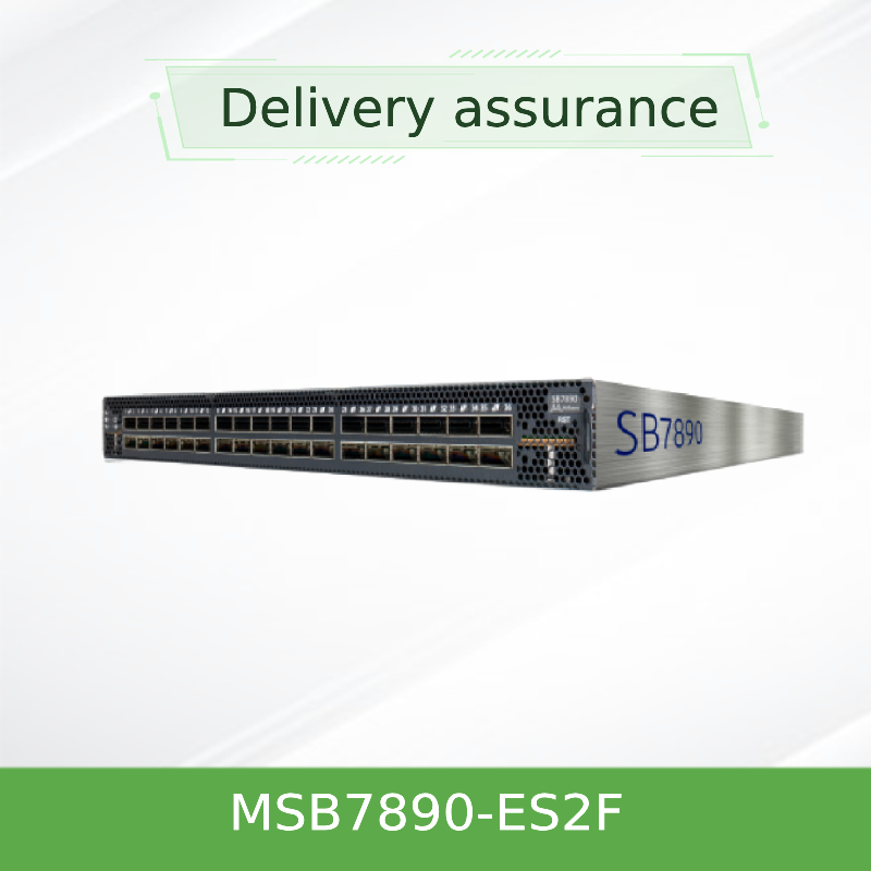 SB7890 36 منفذ Mellanox Infiniband Switch غير مسدود إدارة خارجية EDR 100Gb / S