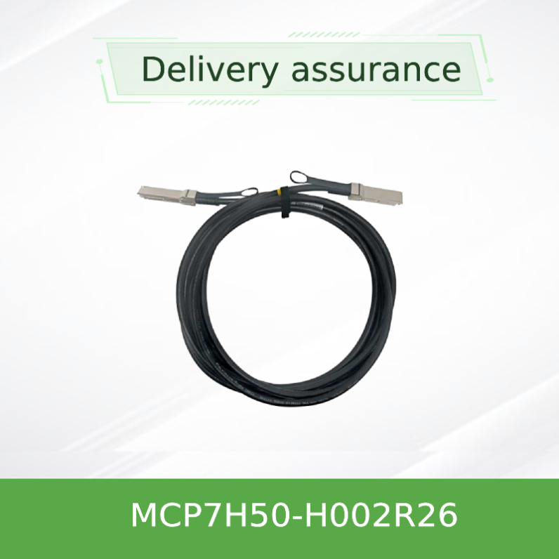 2m HDR100 Mellanox DAC كبل توصيل مباشر من الألياف MCP7H50-H002R26 MCP7H50-V0xxR QSFP56