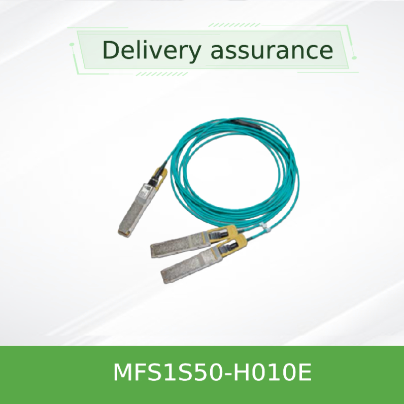 00 جيجابايت/ثانية إلى 2x100 جيجابايت/ثانية Mellanox AOC IB HDR QSFP56 إلى 2 MFS1S50-H005E MFS1S50-H010E MFS1S50-H015V