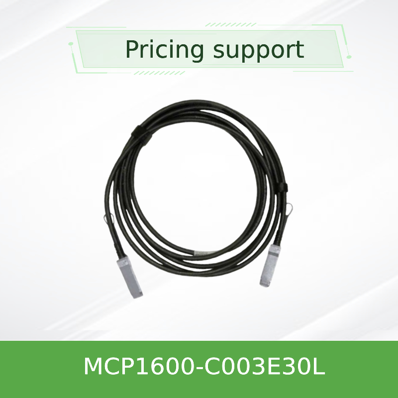 كابل إيثرنت Mellanox Qsfp DAC MCP1600-C003E30L 100GbE 3m
