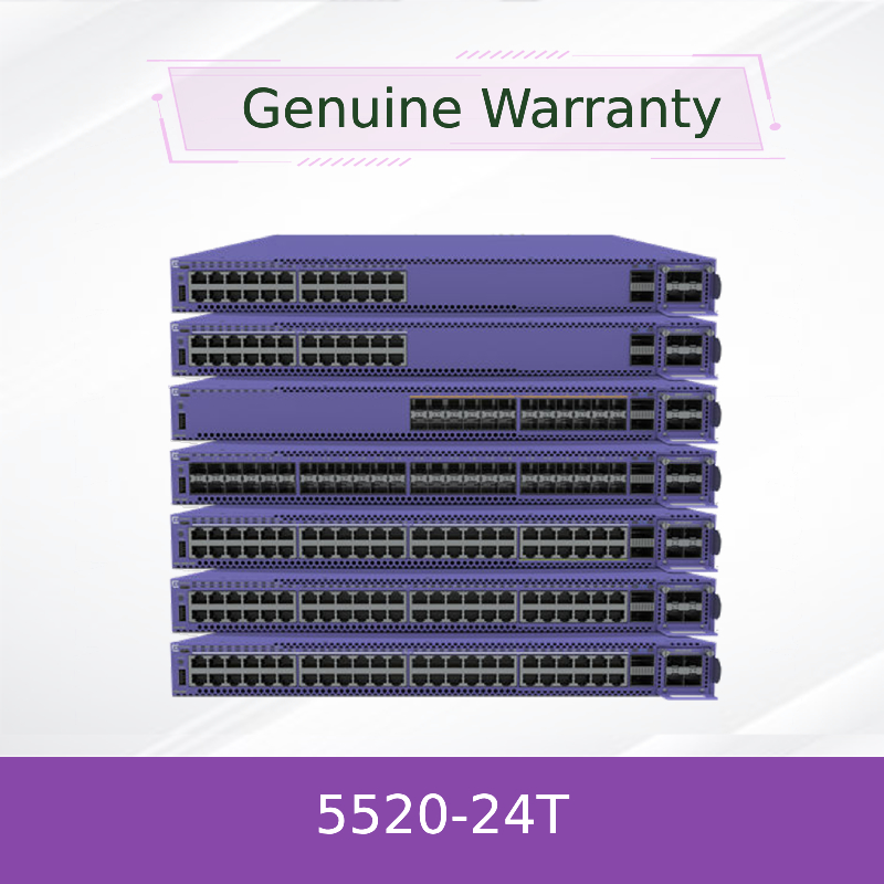مفتاح شبكة AVB من Extreme Network، مفتاح Extreme 5520-24t المتقدم لنقل البيانات بسلاسة
