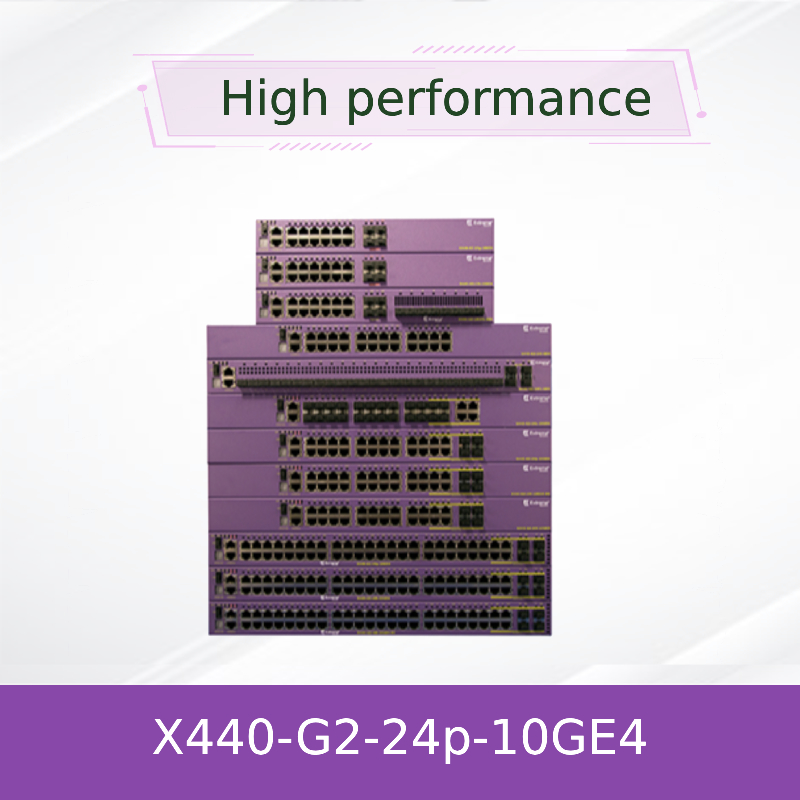 10GE4 AVB متوسعة الحجم الشبكات المتطرفة X440 التبديل G2 24T X440-G2-24p-10GE4 جديدة وأصلية