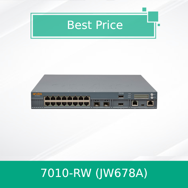 أجهزة تحكم لاسلكية جديدة وأصلية من Aruba 7010-RW JW678A سلسلة 7000 لأجهزة التحكم اللاسلكية