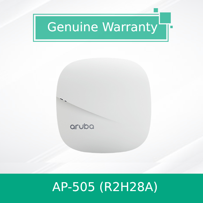 الهوائيات الداخلية Unified Campus Aruba نقاط الوصول اللاسلكية iAP 505 (RW) 2x2: 2 802.11ax