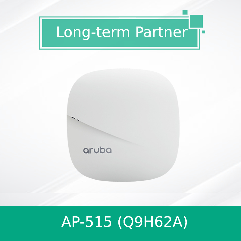 راديو مزدوج 510 سلسلة الحرم الجامعي AP 515 Q9H62A أروبا Wifi 6 802.11ax الهوائيات الداخلية AP موحدة