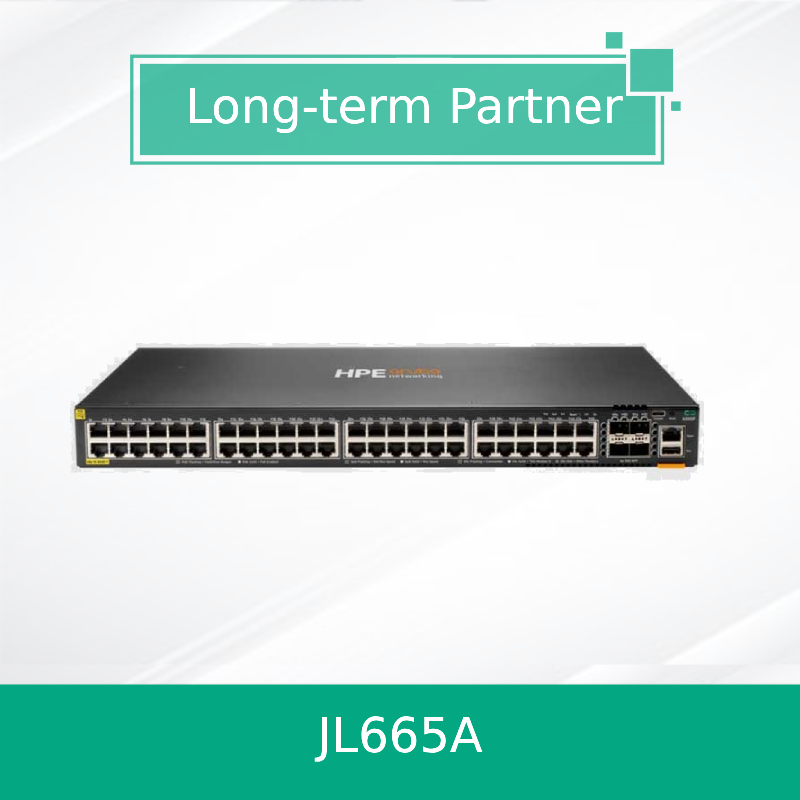 مفاتيح طبقة الوصول عالية الأداء جديدة Jl665A 6300f 48g Cl4 Poe 4SFP56