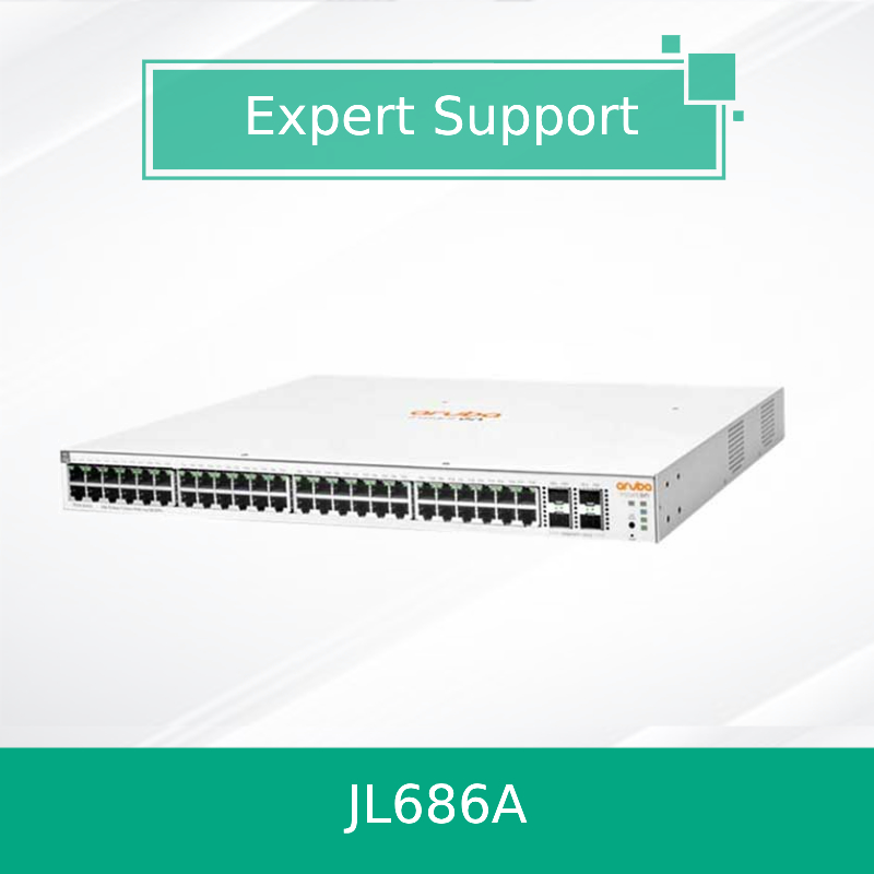 مفتاح Aruba Instant On 1930 48g Class4 Poe 4SFP/SFP+ 370W (JL686A)