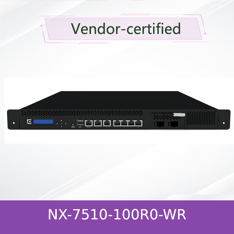 Extreme Wireless Access Points NX - 7510-100R0 - جهاز إدارة شبكة لاسلكية WR سعة 16 جيجابايت وذاكرة وصول عشوائي سعة 64 جيجابايت