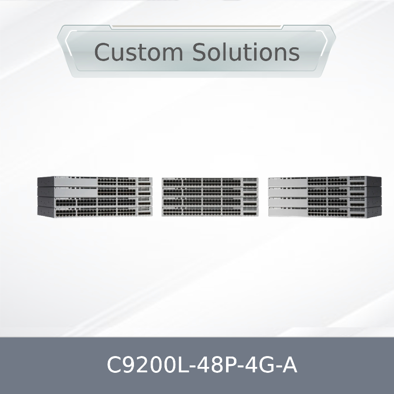 سيسكو الجديد الأصلي C9200L-48p-4G-a 9200L 48 منفذ 10/100/1000 بو + 4X1g Uplink Switch Network Advantage C9200L-48p-4G-a