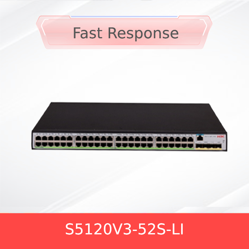 مفتاح شبكة H3c Ls-5120V3-52s-Li، 52 منفذ، مفتاح وصول للإدارة