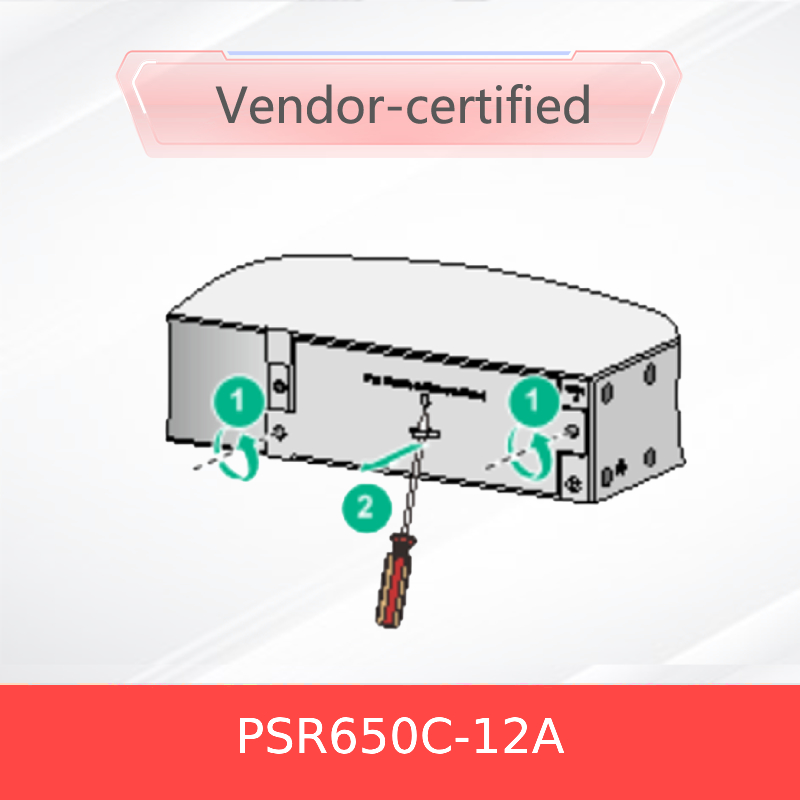 وحدة طاقة التيار المتردد H3c Psr650c-12A تدعم طاقة تيار متردد 650 واط 650 واط كرتون