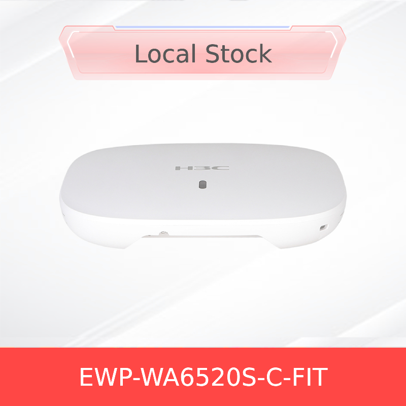 جهاز وصول لاسلكي H3c Ewp-Wa6520s-C-Fit Wi-Fi 6 802.11ax مدمج >200 ميجابت في الثانية