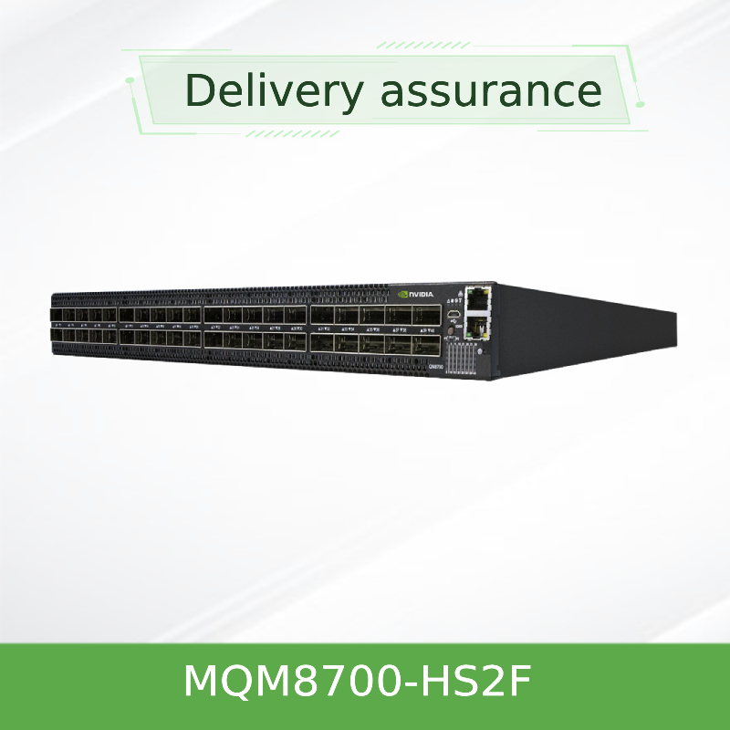 NVIDIA Quantum MQM8700-HS2F 200G InfiniBand Switch 40-Port مع تدفق الهواء P2C