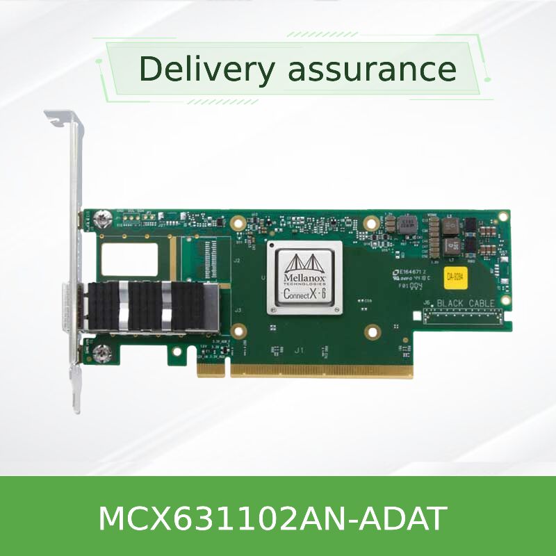 NVIDIA ConnectX-6 Lx MCX631102AN-ADAT SmartNIC مزدوج الموانئ 25GbE SFP28 مع IPsec و ASAP