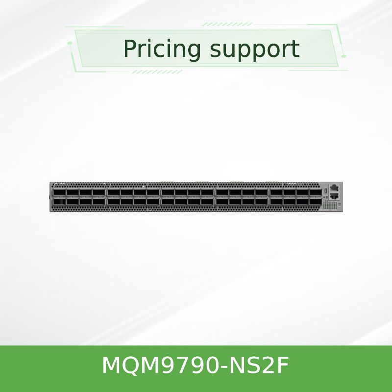 Mellanox MQM9790-NS2F 64-Port 400Gb/s InfiniBand Switch مُدارةً خارجياً للأنسجة المحددة برنامجياً من UFM