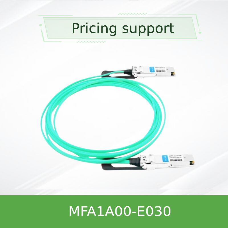 ميلانوكس MFA1A00-E030 100Gb/s QSFP28 EDR كابل بصري نشط 30m InfiniBand LSZH VCSEL
