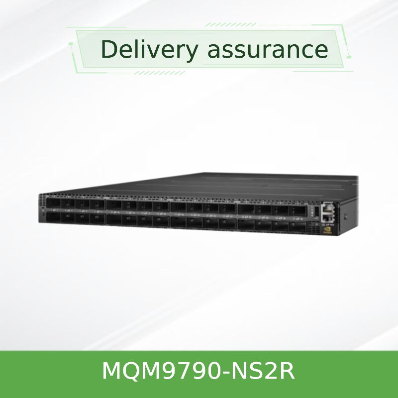 مفتاح NVIDIA Quantum-2 MQM9790-NS2R ذو 64 منفذًا بسرعة 400 جيجابت/ثانية InfiniBand غير مُدار، تدفق هواء C2P