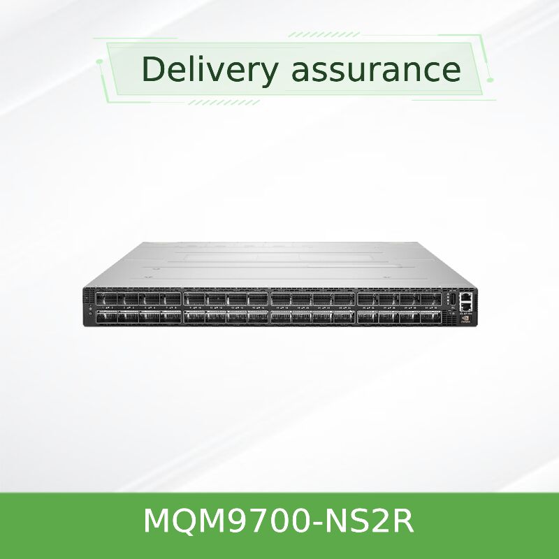 مفتاح InfiniBand غير مُدار NVIDIA Quantum 2 MQM9790-NS2R بـ 64 منفذًا بسرعة 400 جيجابت/ثانية مع تدفق هواء عكسي (C2P)