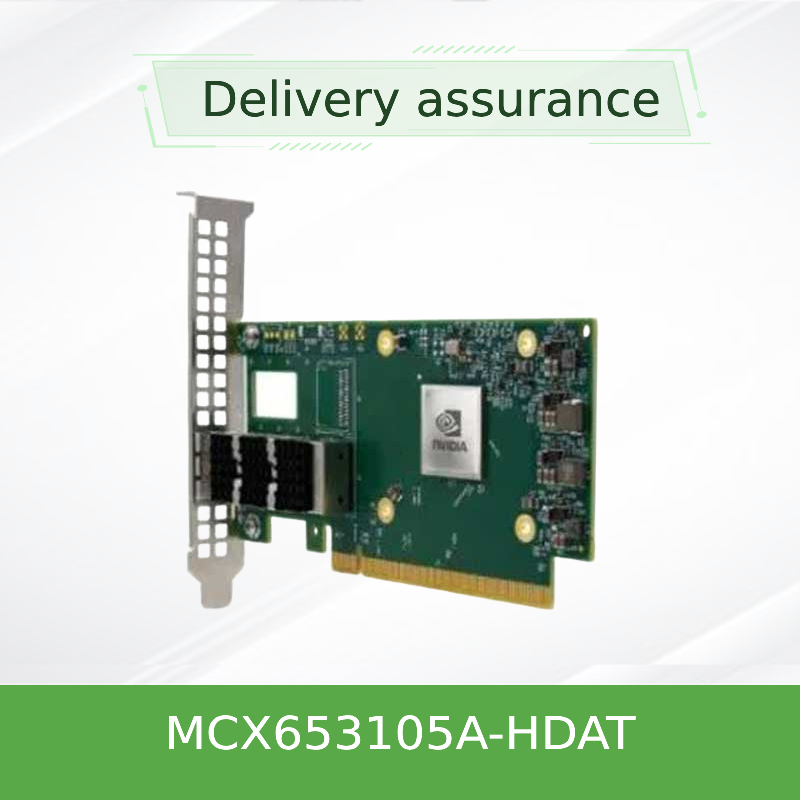NVIDIA MCX653105A-HDAT ConnectX-6 بطاقة محول VPI 200Gb / s