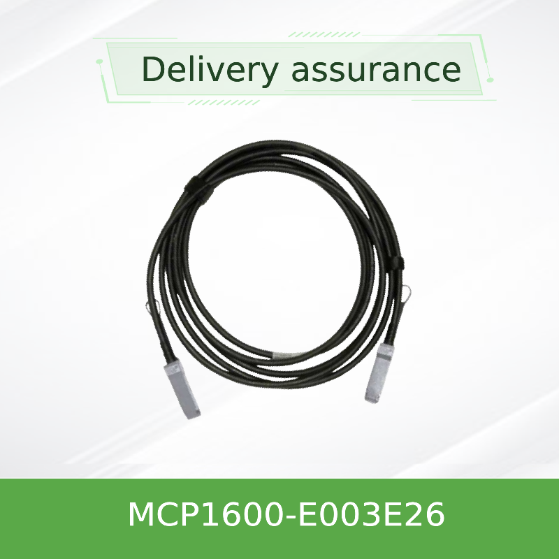 كابل DAC السلبي من طراز QSFP28 100Gb / s     3m ، 26 AWG ، InfiniBand EDR و 100GbE متوافق